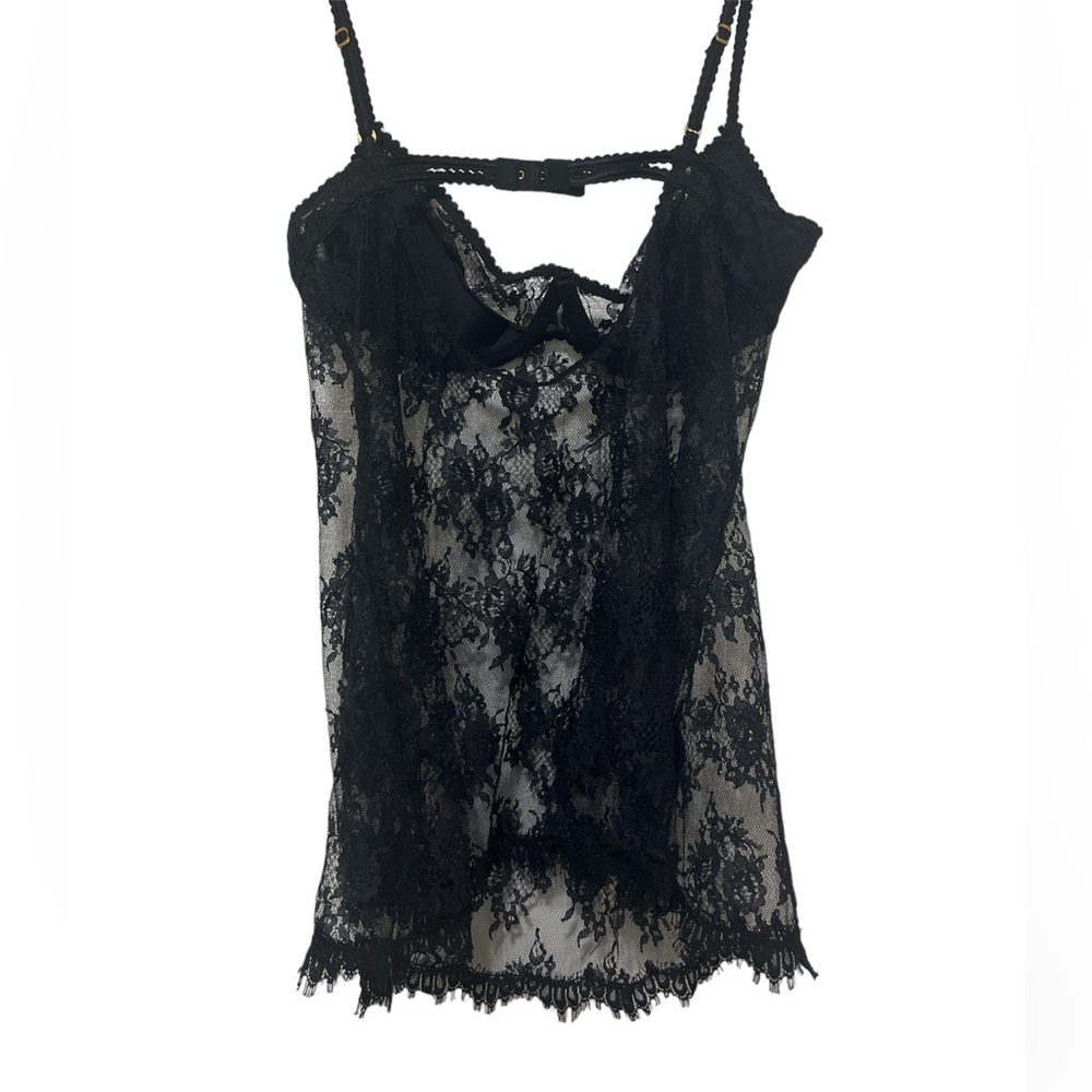 Victoria’s Secret black underwire chemise 36C - Picture 2 of 5